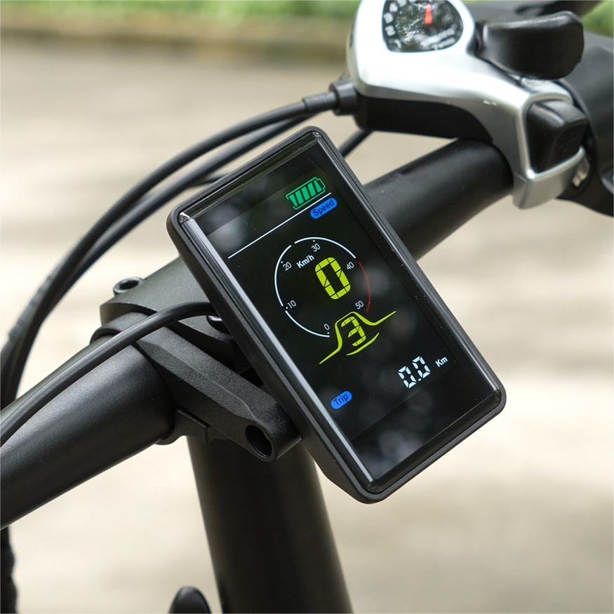 Display a colori della bici turbo PVY